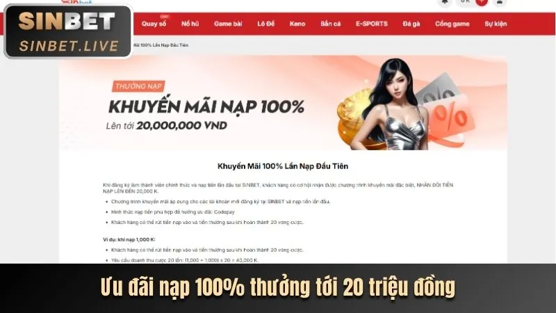 Tiền thưởng chào mừng cho người chơi mới trên 8xbet iOS